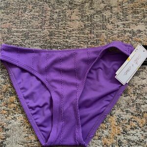 Salt + Cove purple bikini bottoms